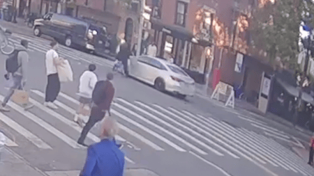 SEE IT: Reckless Cop Strikes Cyclist After Running Red Light In An Unmarked Car