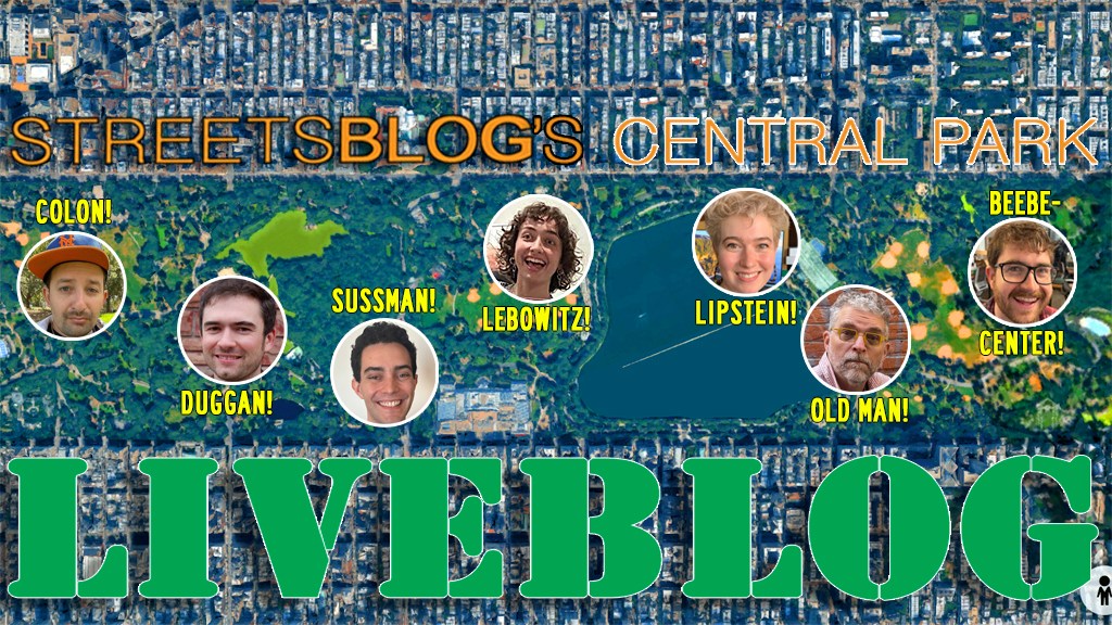 Photo for 'LIVE BLOG: Follow Along as Streetsblog Spends the Day in Central Park!'